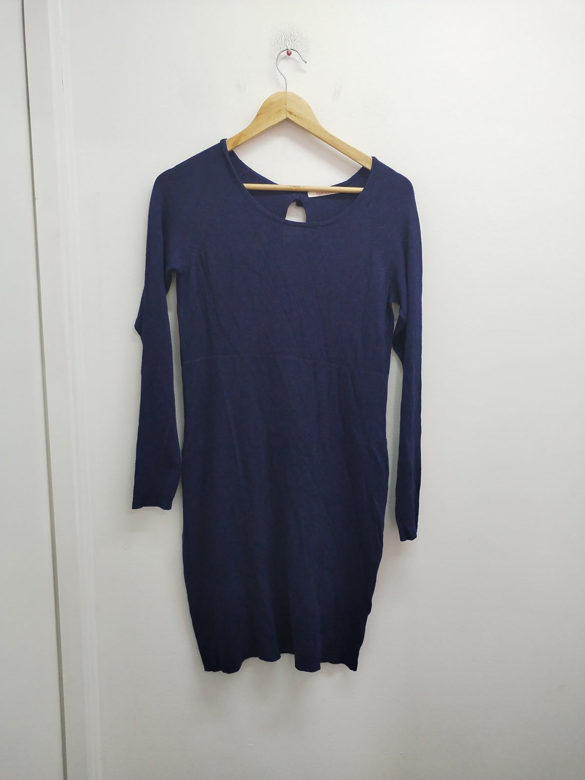 Robe pull manches longues Camaïeu marine Taille S