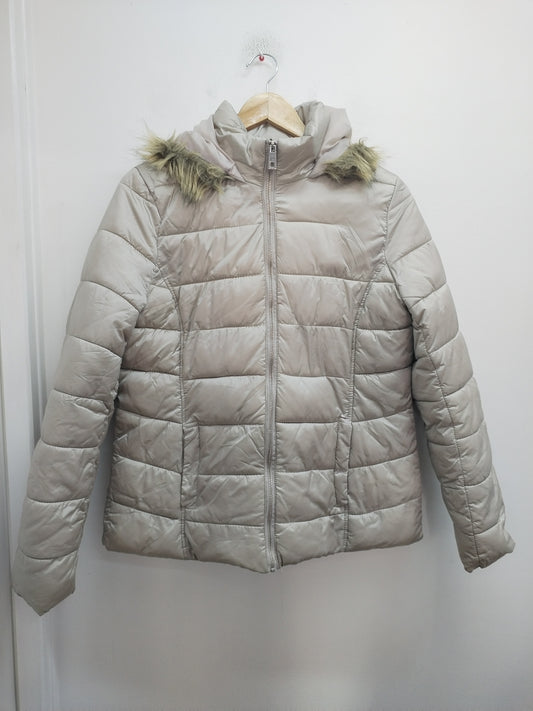 Doudoune à capuche Gémo beige Taille L