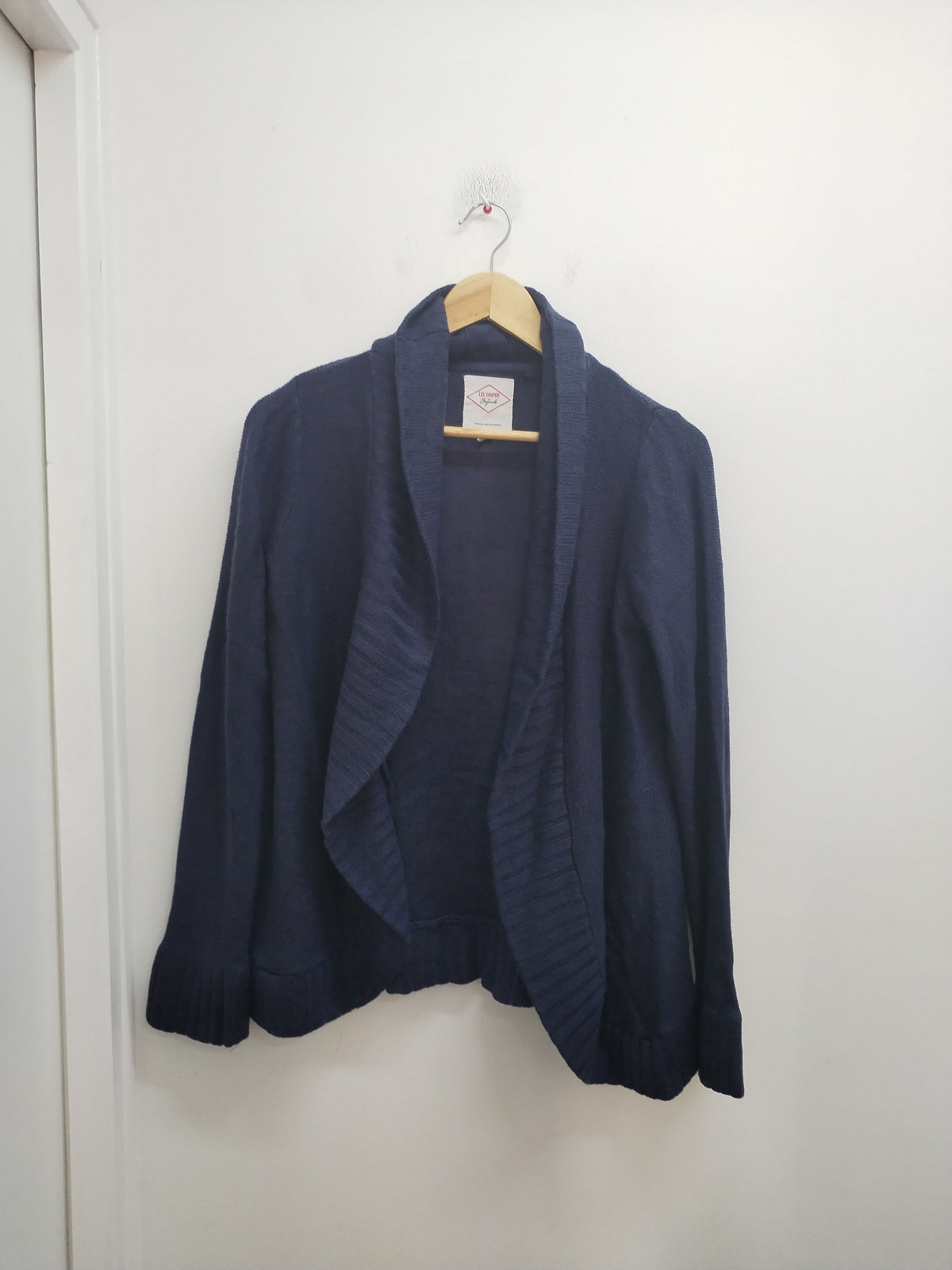Gilet en maille Lee Cooper marine Taille 38