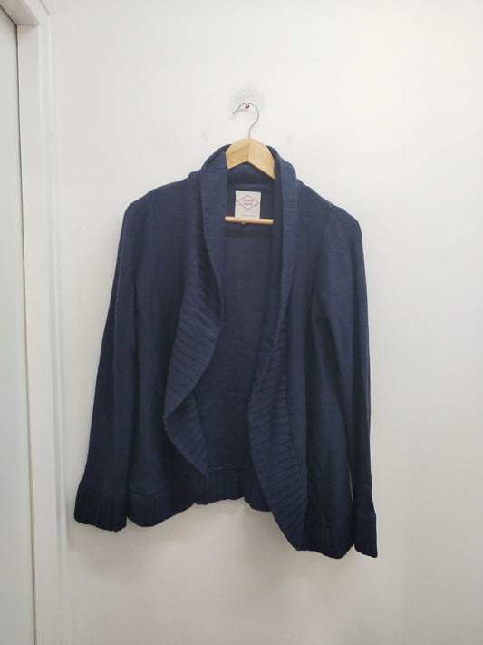Gilet en maille Lee Cooper marine Taille 38