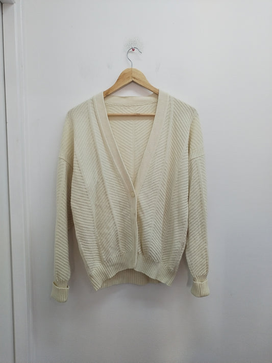 Gilet en maille beige Taille XL