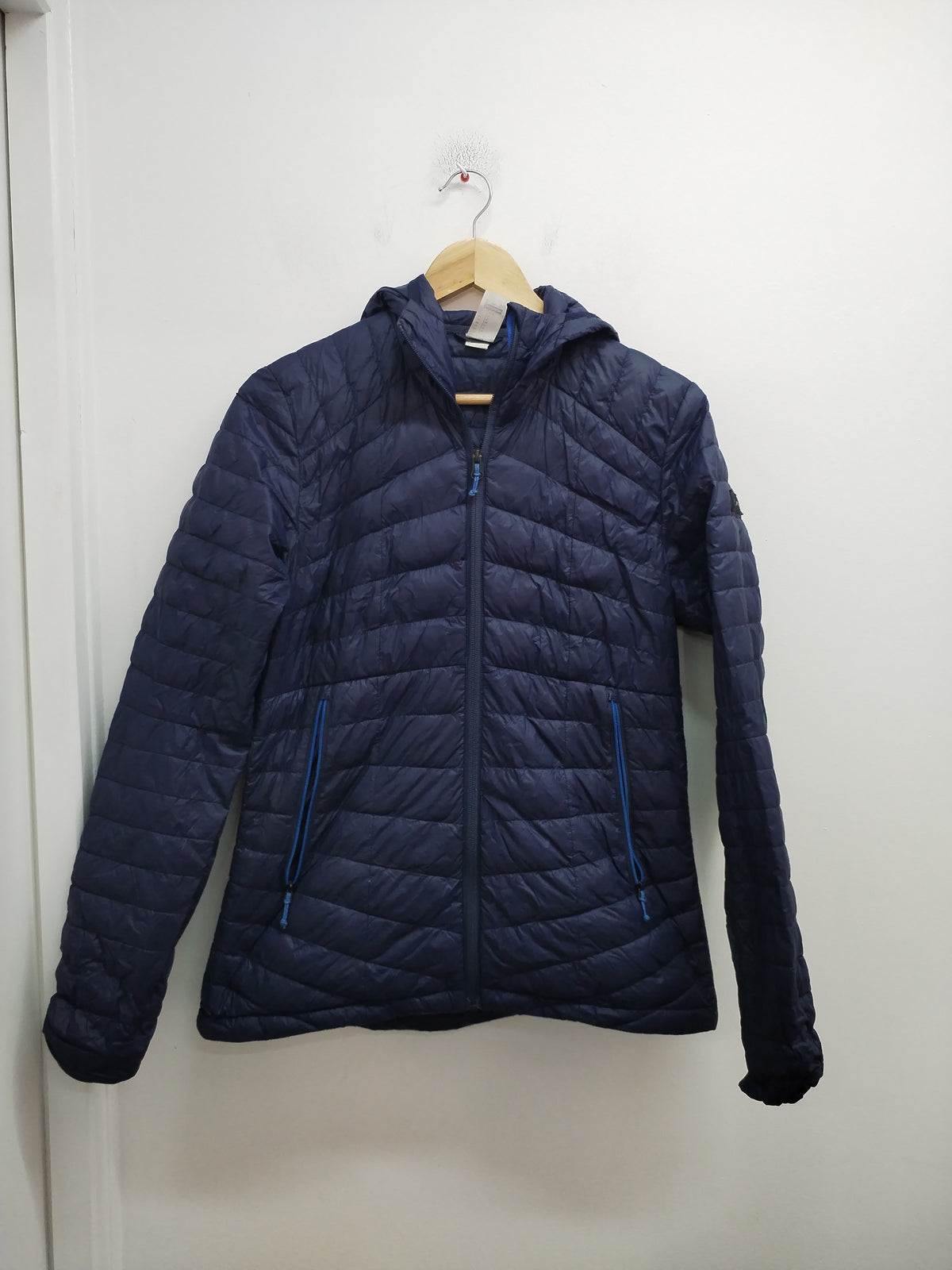 Doudoune Légère avec capuche Quechua marine Taille M