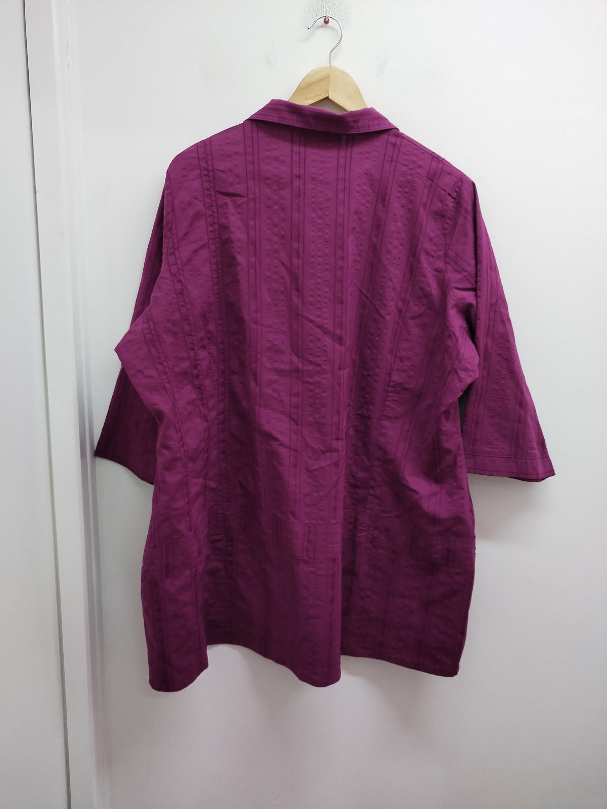 Tunique manches 3/4 Ikebana fuchsia Taille 56