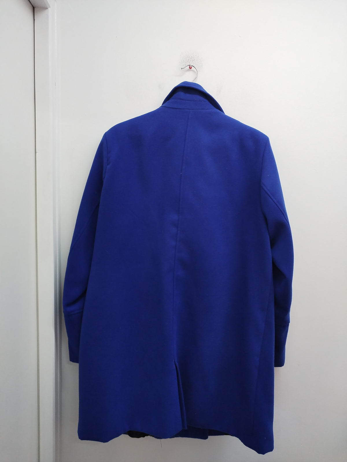 Manteau long bleu électrique Taille XL