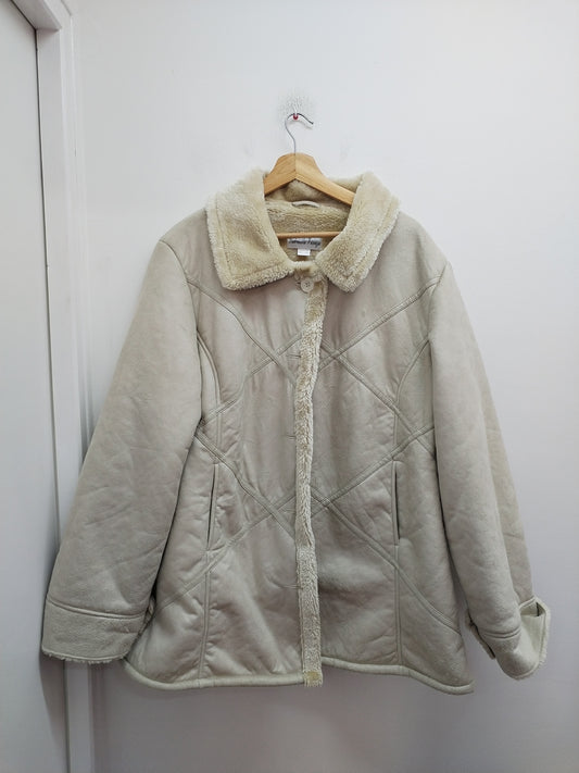 Manteau doublée Gabriella Vicenza beige Taille 46/48