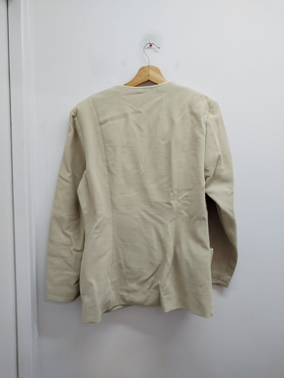 Veste côtelé beige Taille M