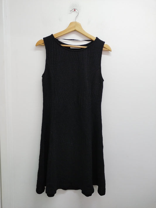 Robe sans manches Sparkz noire brillante Taille M