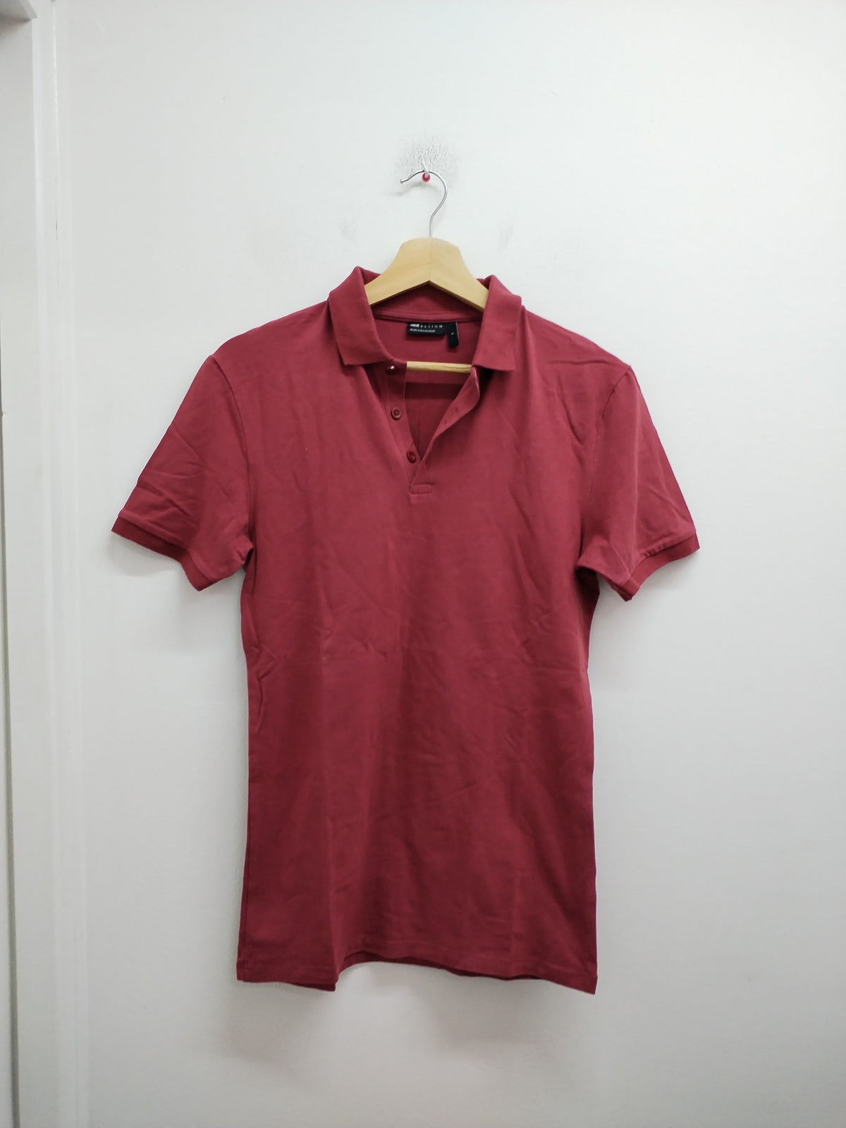 Polo Asos bordeaux Taille S