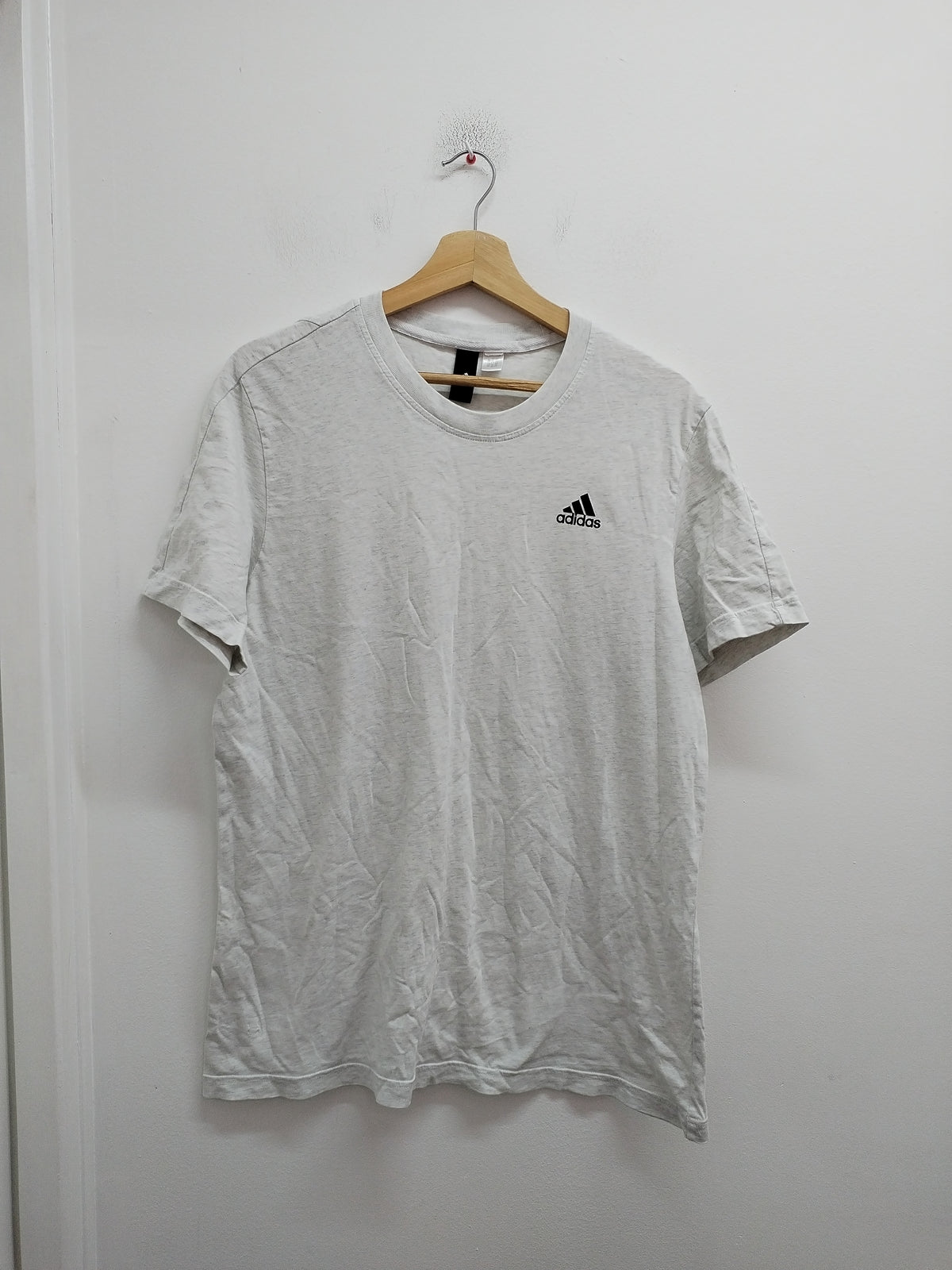 T-shirt Adidas gris chiné Taille M