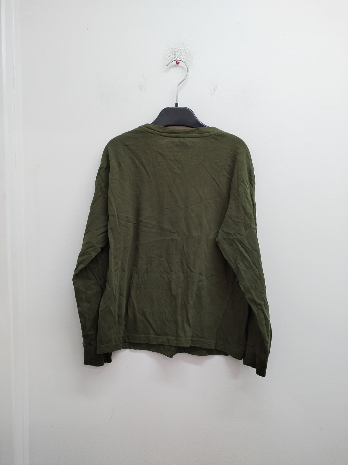 T-shirt manches longues Zeeman kaki avec impression Taille 10/12 Ans
