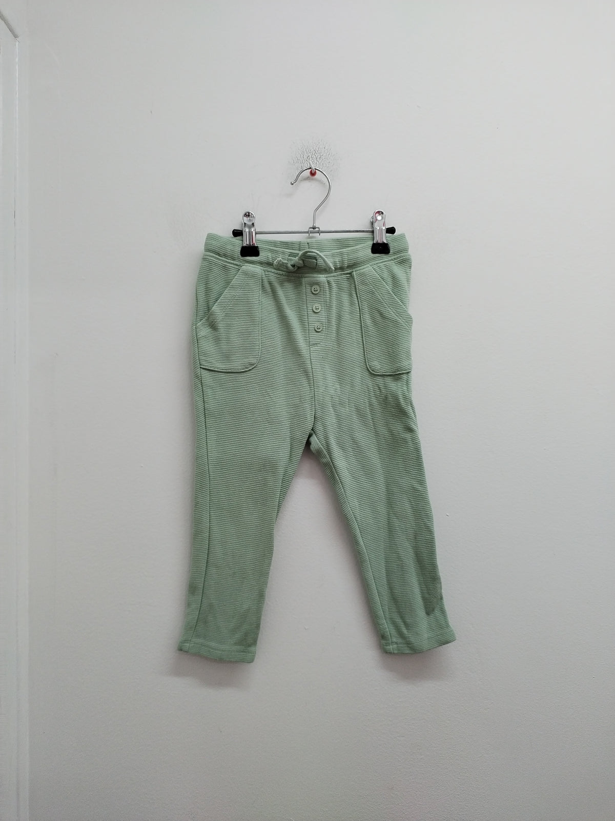 Pantalon Kiabi vert d'eau Taille 3 Ans