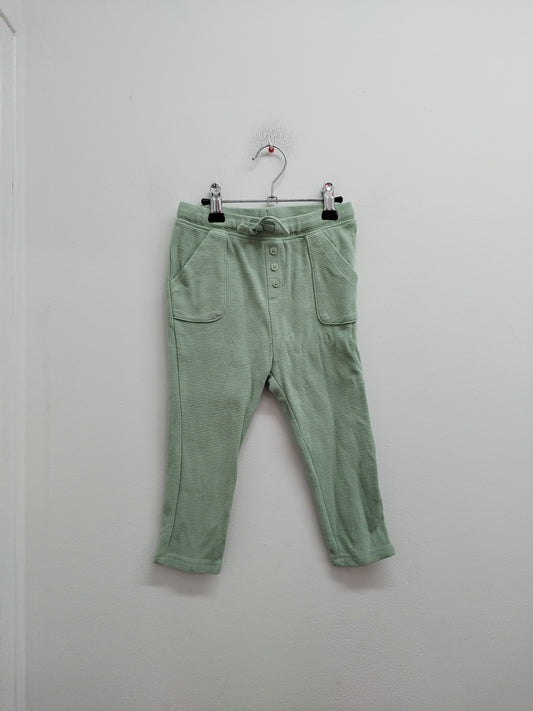 Pantalon Kiabi vert d'eau Taille 3 Ans