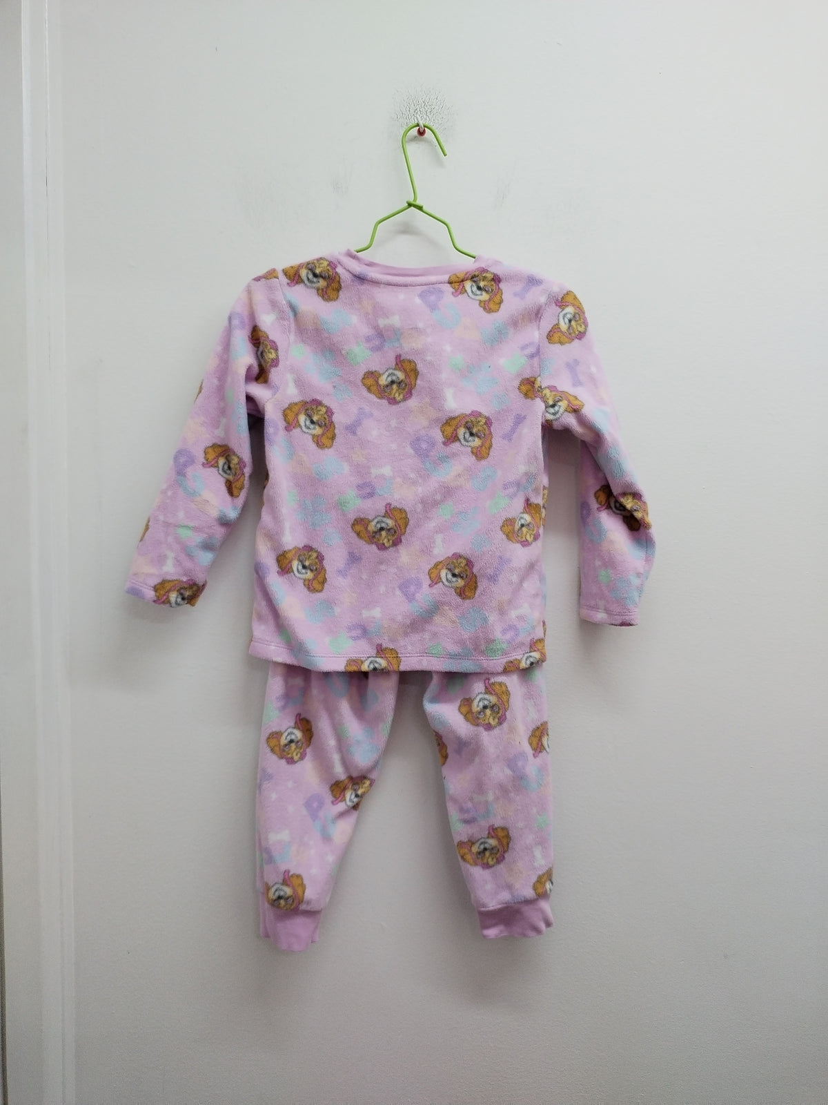 Pyjama polaire 2 pièces Pat Patrouille rose à motifs Taille 4 Ans