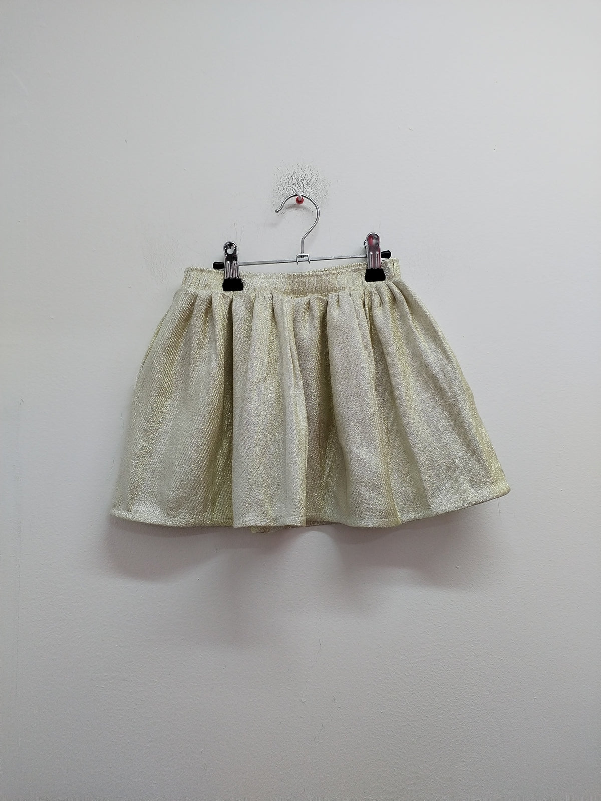 Jupe Zeeman dorée à paillettes Taille 5/6 Ans