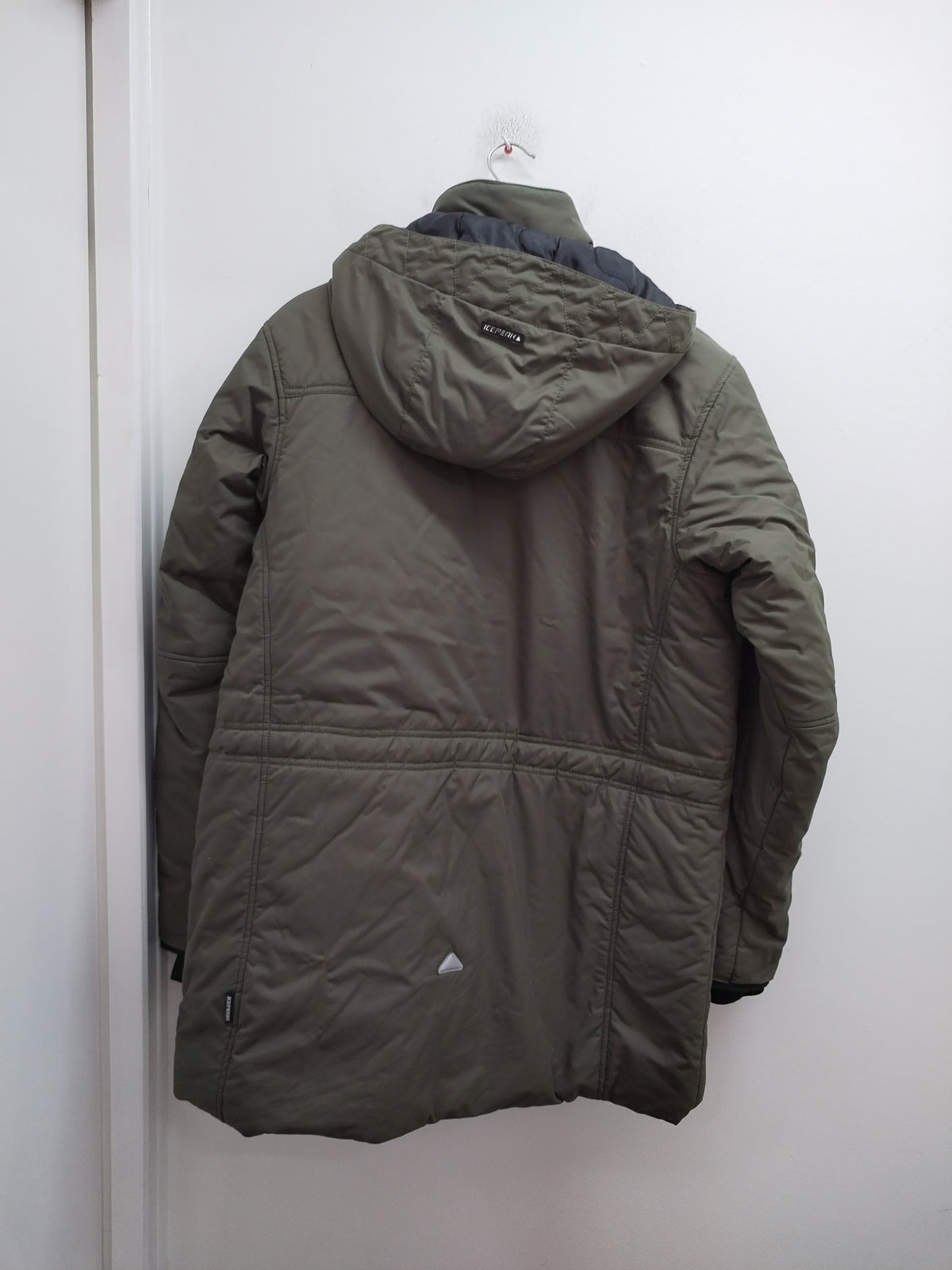 Manteau à capuche Icepeak kaki Taille 15/16 Ans