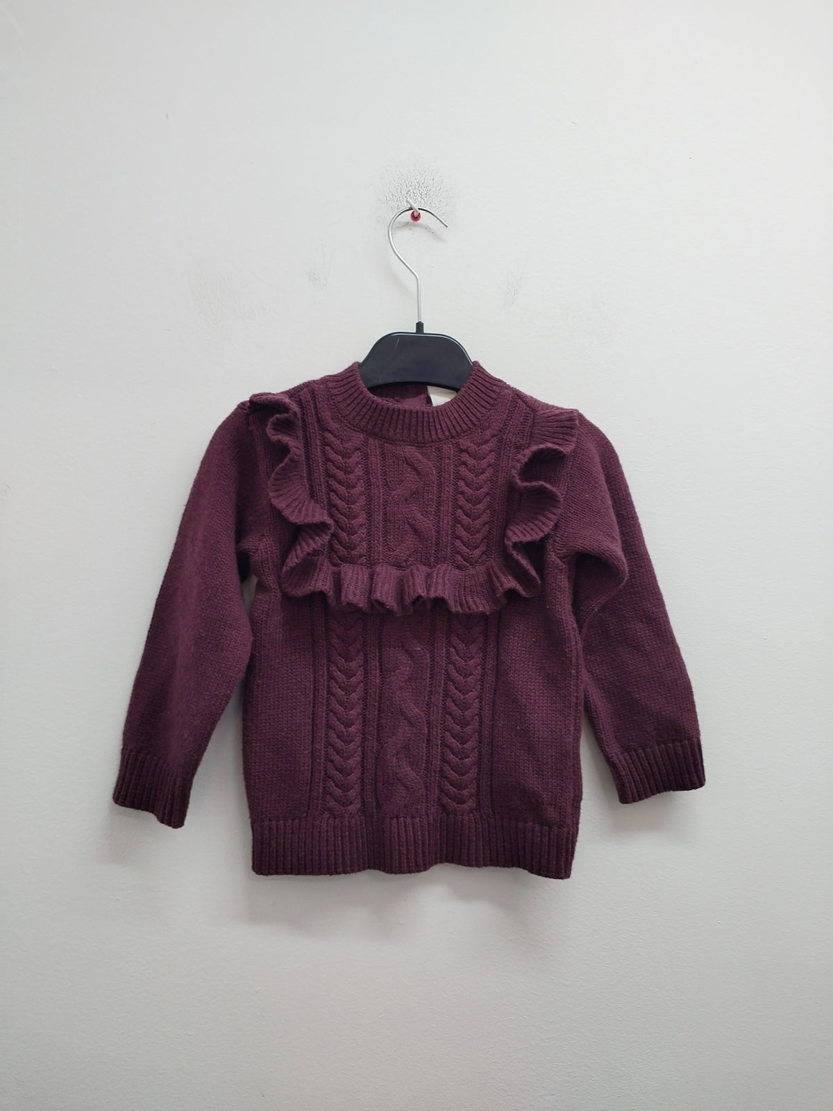 Pull en mailles H&M prune Taille 2 Ans