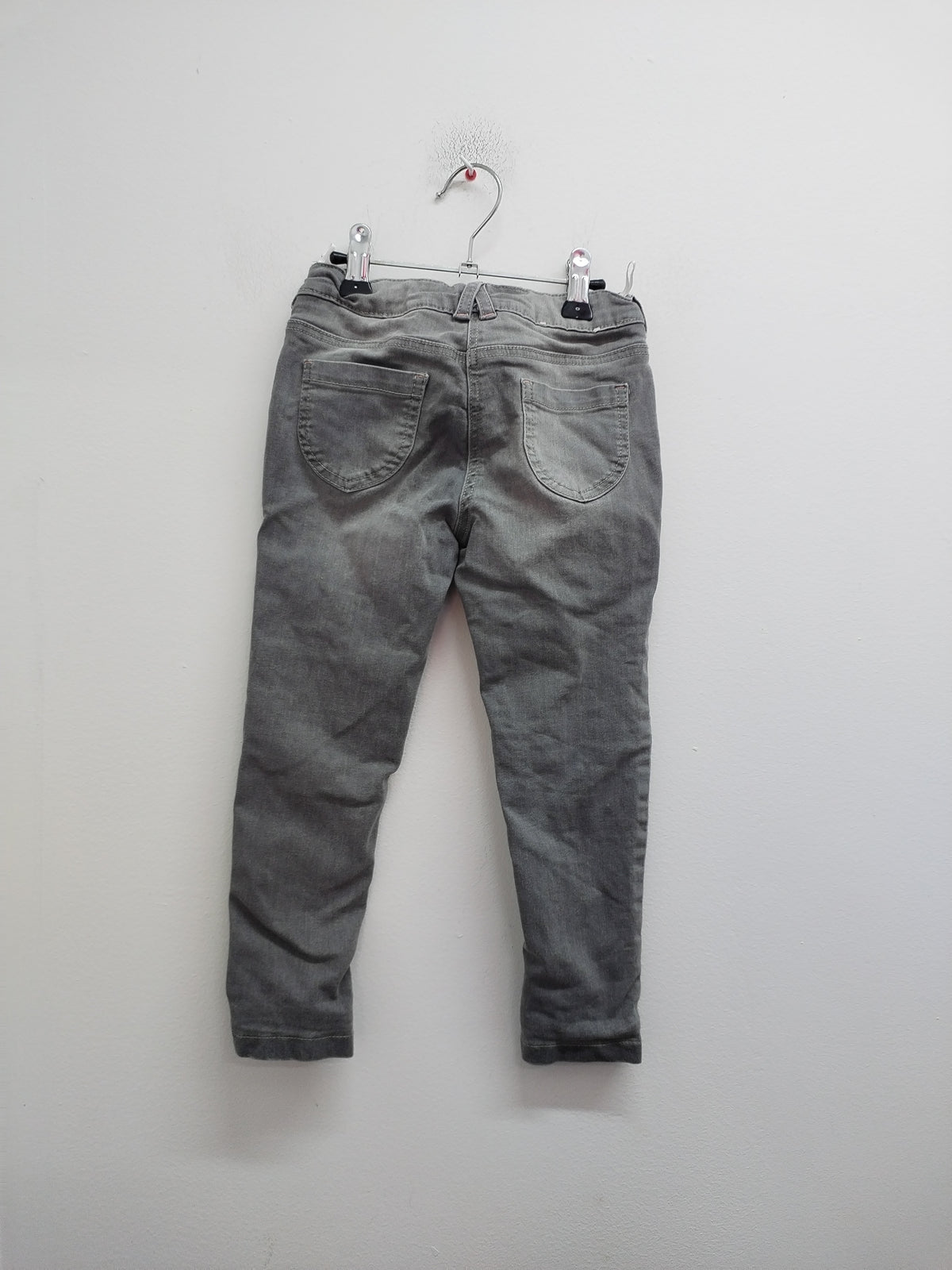 Jeans doublé Hello Kitty gris avec broderie Taille 4 Ans