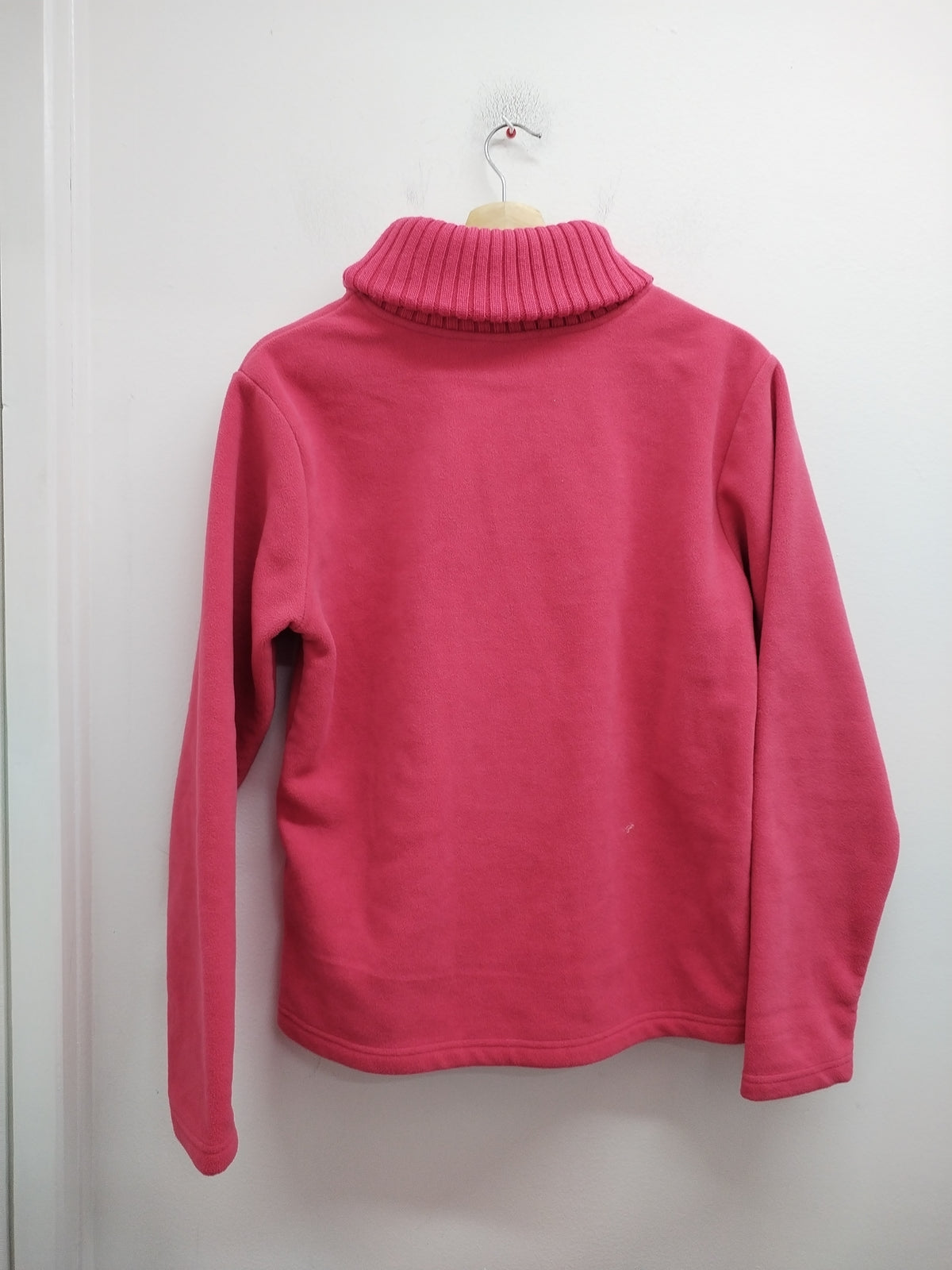 Pull polaire avec col roulé Longboard rose Taille L
