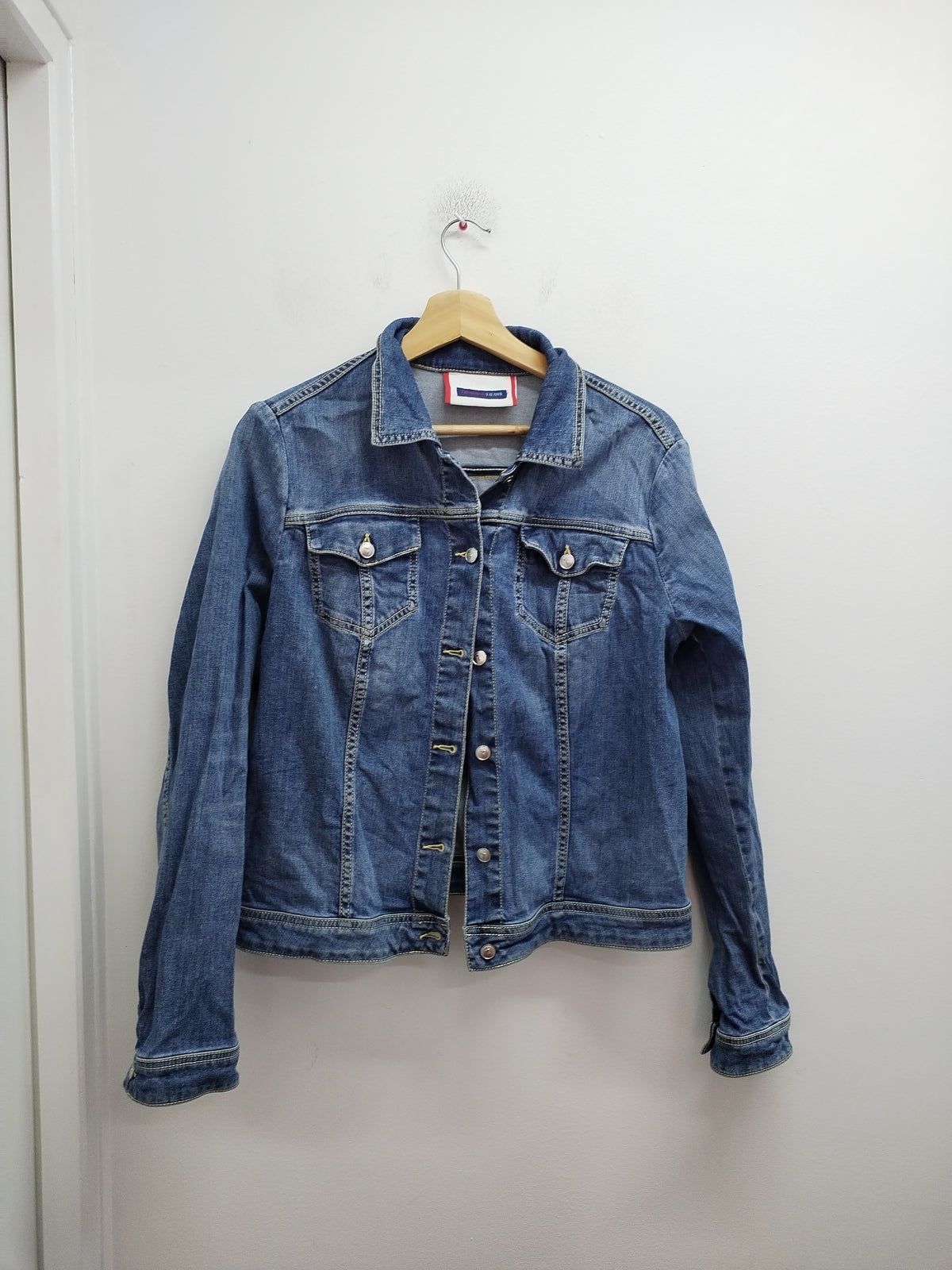 Veste en jeans Trussardi bleue Taille M