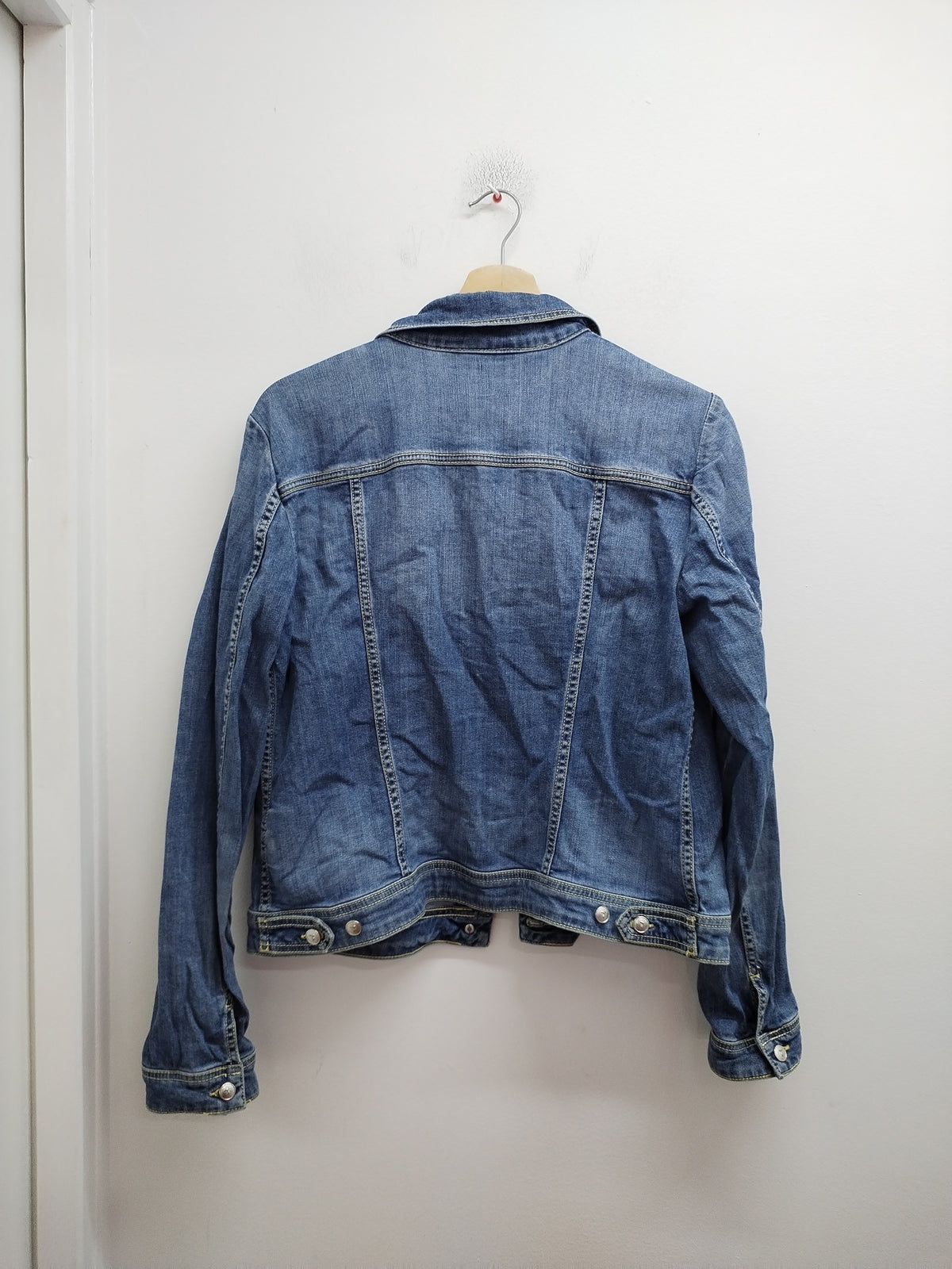 Veste en jeans Trussardi bleue Taille M