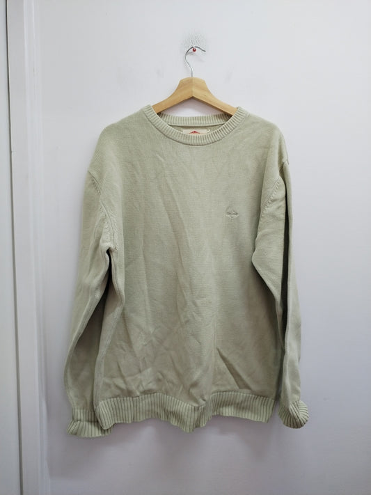Pull en mailles Lee Cooper beige Taille 2XL